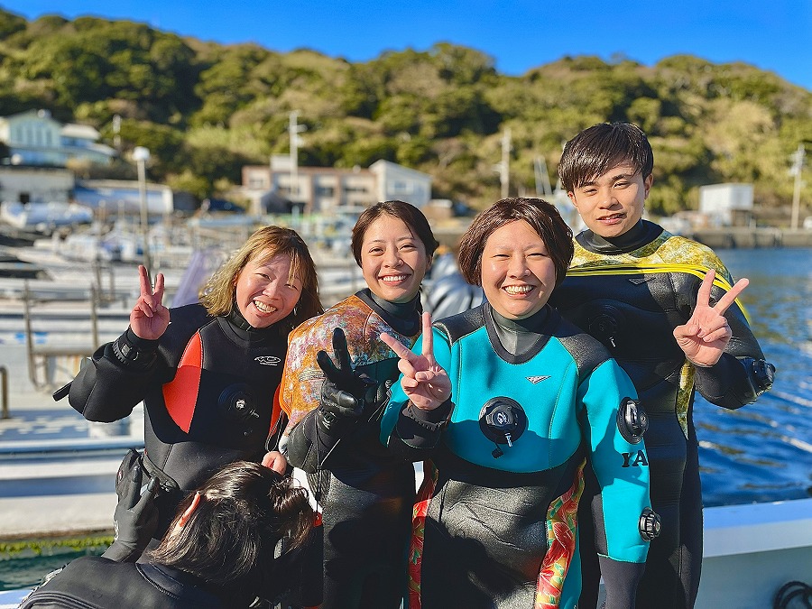 【2025年潜り納め＆忘年会】透明度20m超え！冬の柏島1泊2日ツアー（高知県）